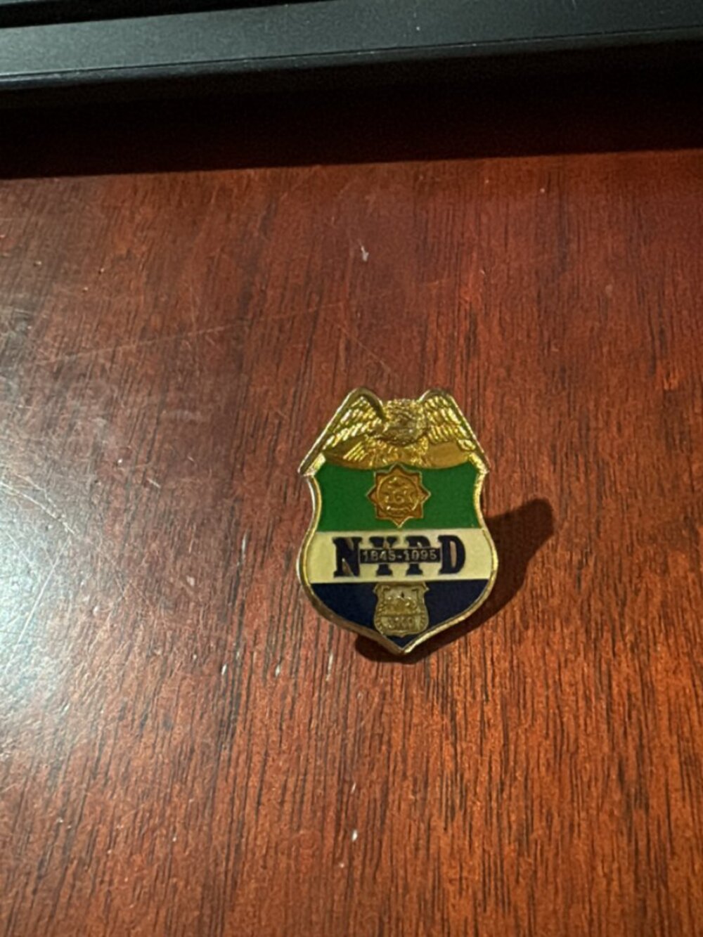 NYPD 1845–1995 150th Anniversary Pin